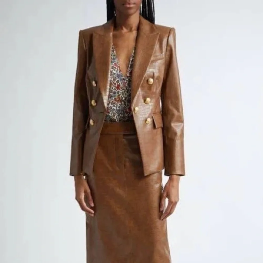 Veronica Beard Lawrence crocodile Dickey jacket size 0, Excellent condition - Picture 6 of 6